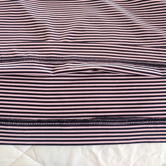 FOOTJOY Polo Shirt Men's XL Pink Black Striped Button Logo Short Sleeve Pullover - Picture 5 of 10